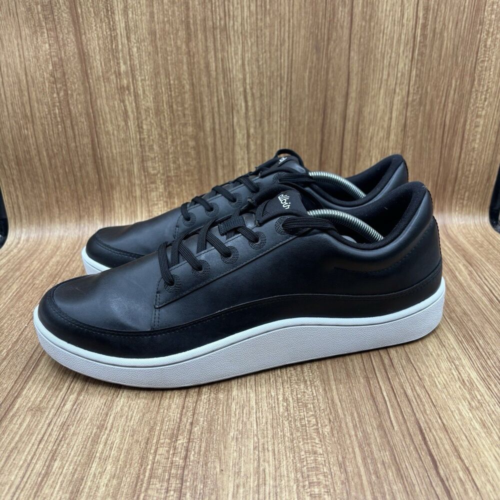 Allbirds Plant Pacer Mens Size 12 Black White Low Top Sustainable Sneakers - Picture 3 of 8